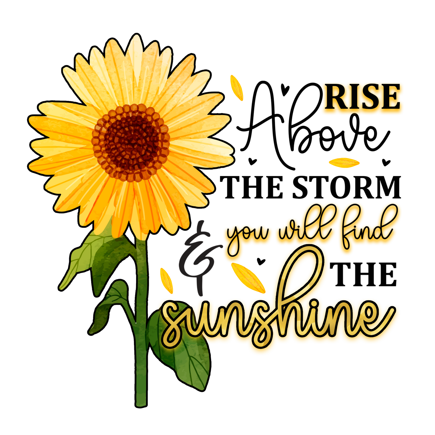 Sunflower Sublimation T-Shirts